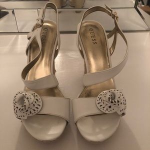 Guess wedge high heels
